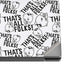 Looney Tunes Porky Pig Black and White Dell XPS Skin